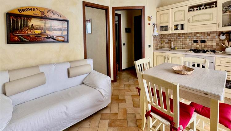 Soggiorno con angolo cottura