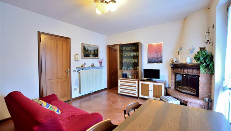 Soggiorno con angolo cottura