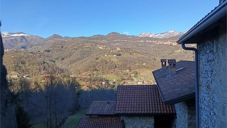 Vista dal balcone