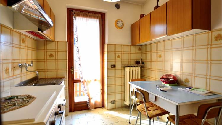 Cucina appartamento al piano primo