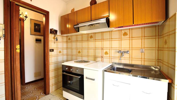 Cucina appartamento al piano primo